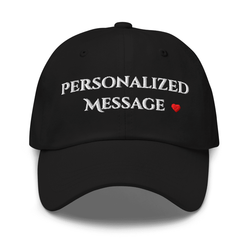 Custom Embroidered Dad Hat