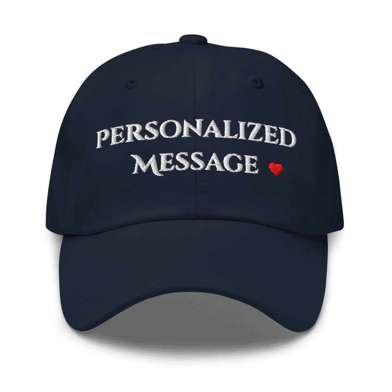 Custom Embroidered Dad Hat