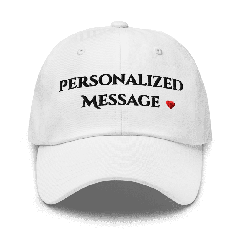 Custom Embroidered Dad Hat