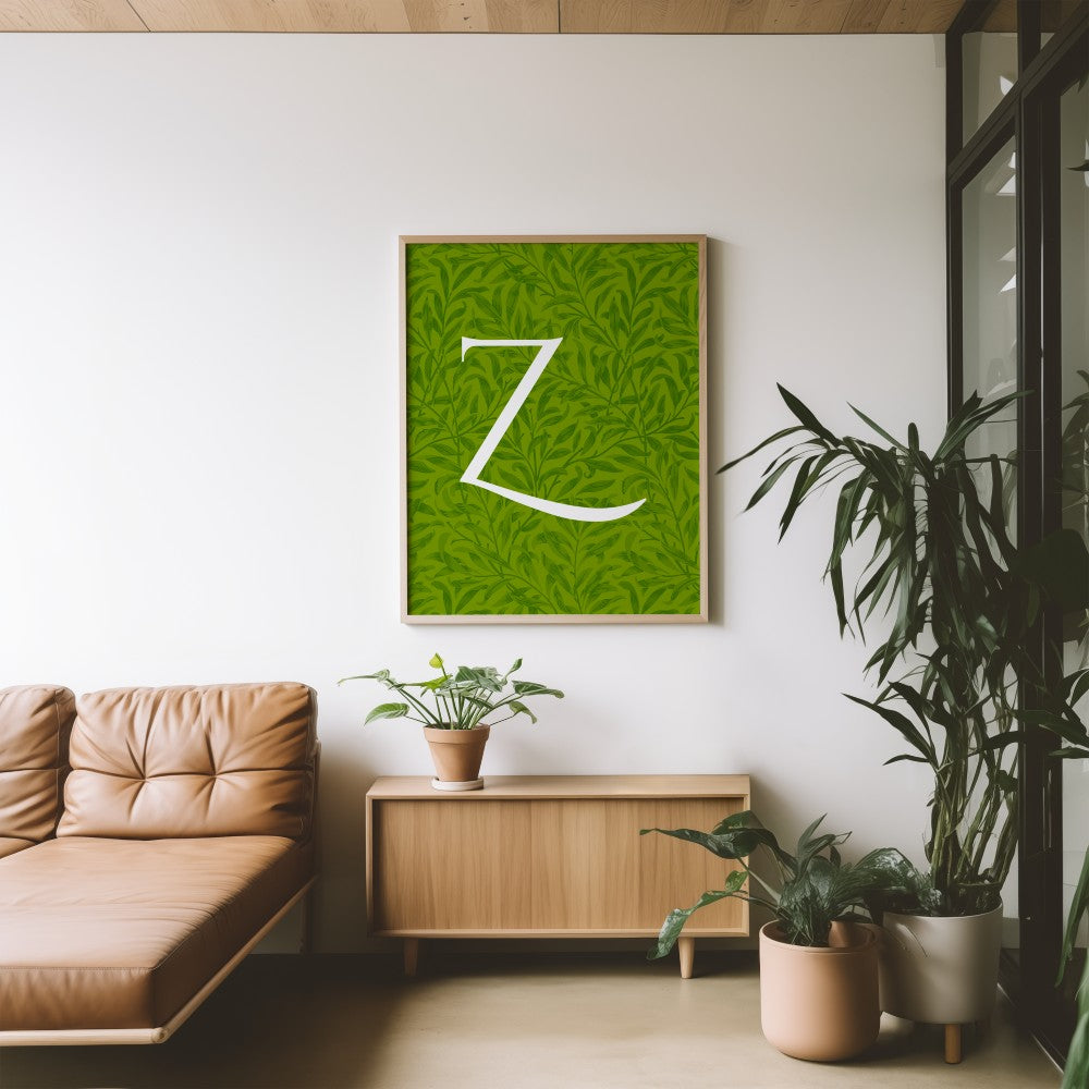 Art Print: Alphabets [N - Z]