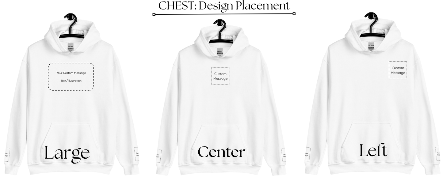 Custom Embroidered Hoodie [Unisex]