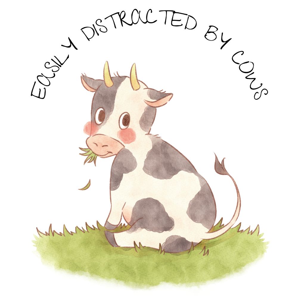 Easily distracted by Cows T-Shirt [Unisex]