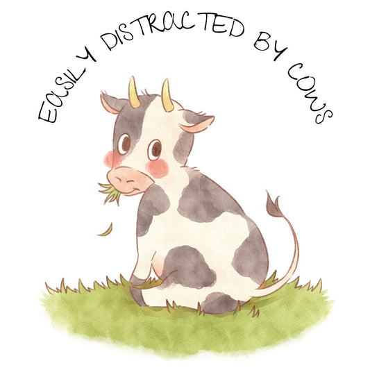 Easily distracted by Cows T-Shirt [Unisex]