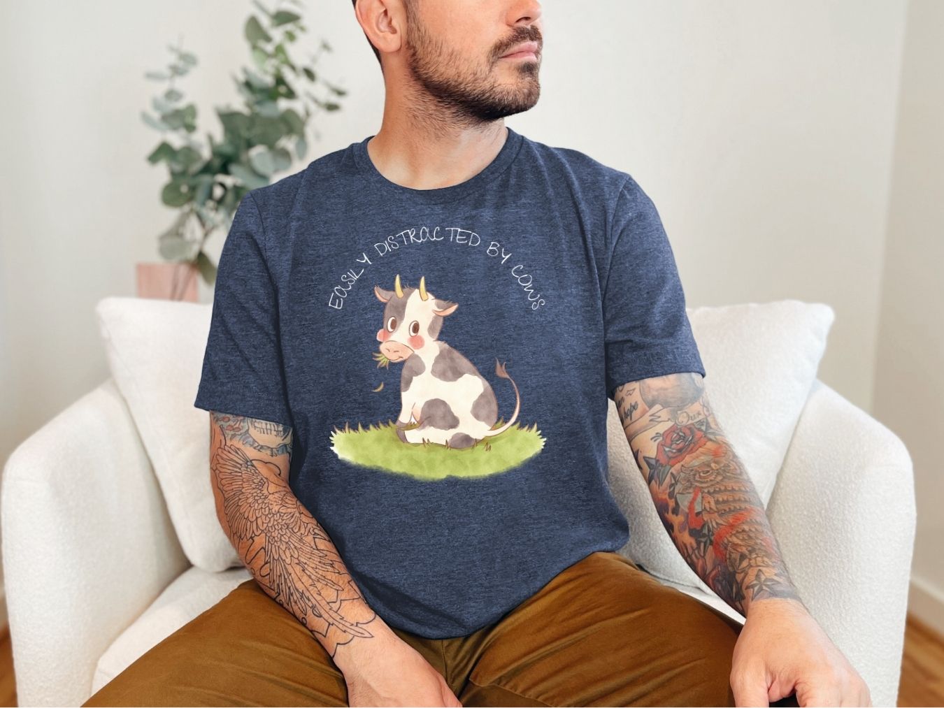 Easily distracted by Cows T-Shirt [Unisex]