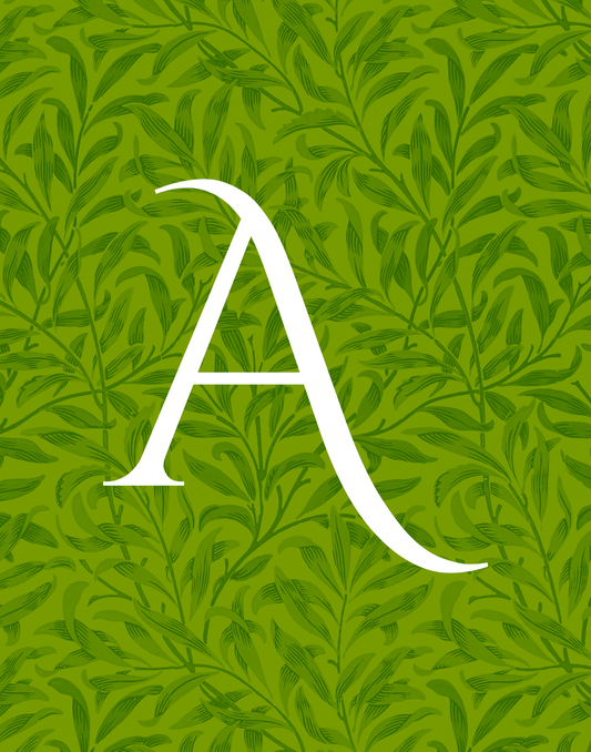 Art Print: Alphabets [A - M]