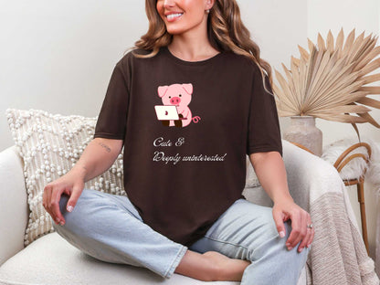 Cute & deeply uninterested T-Shirt [Unisex]