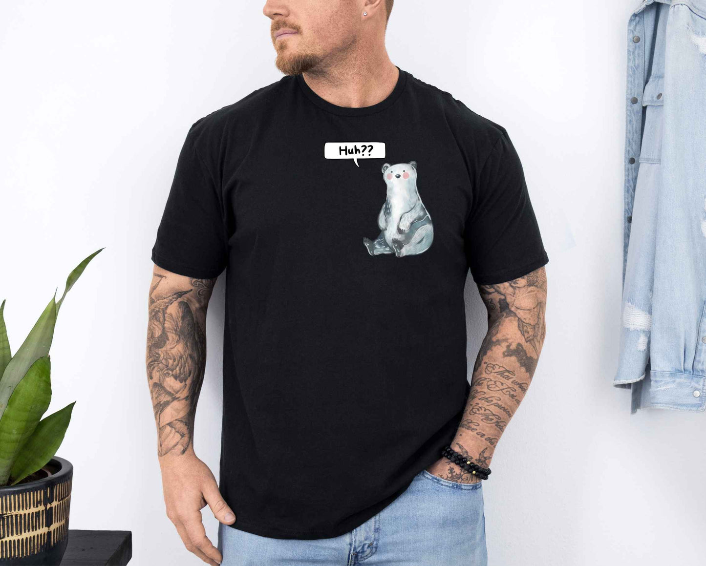 Huh?? 🐻‍❄️ T-Shirt [Unisex]