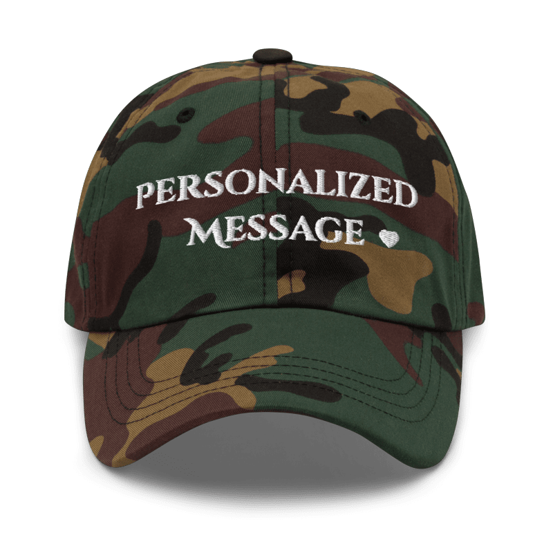 Custom Embroidered Dad Hat