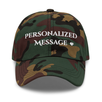 Custom Embroidered Dad Hat