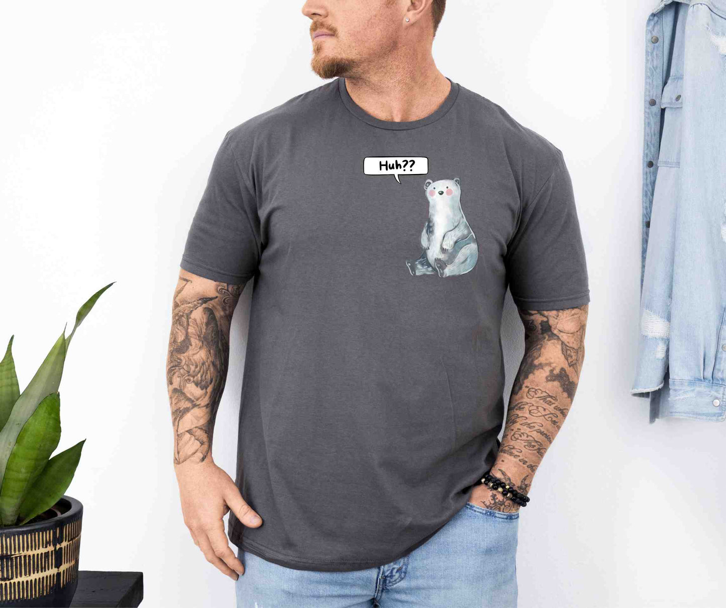 Huh?? 🐻‍❄️ T-Shirt [Unisex]