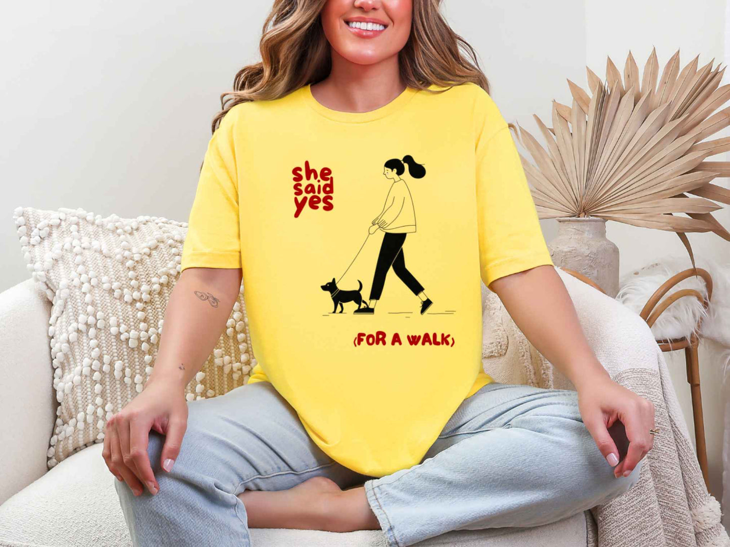 She said yes.. T-Shirt [Unisex]