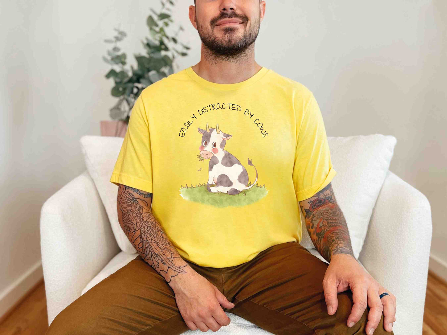 Easily distracted by Cows T-Shirt [Unisex]