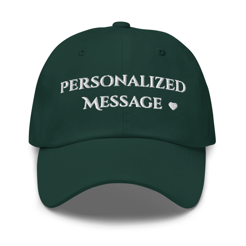 Custom Embroidered Dad Hat