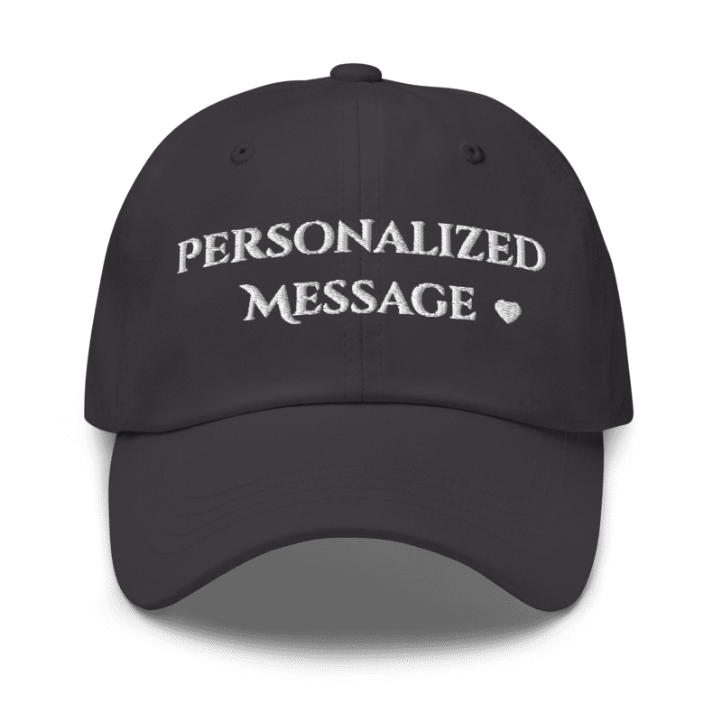 Custom Embroidered Dad Hat