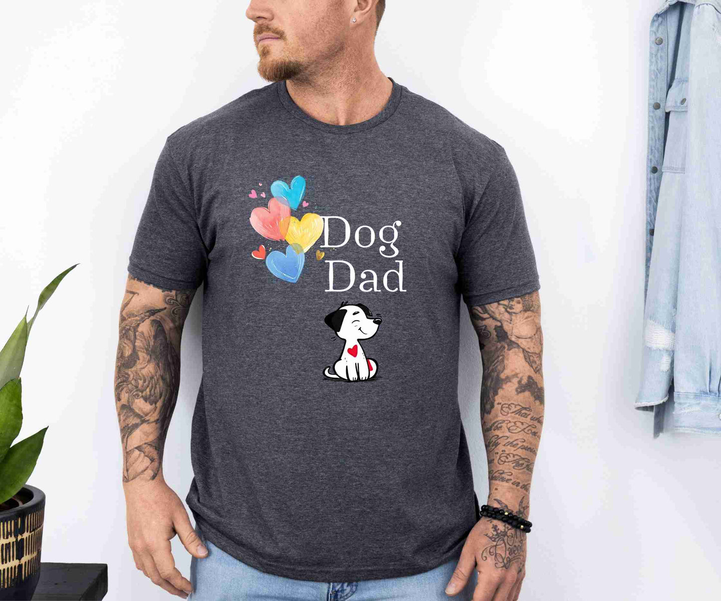 Dog Dad T-Shirt [Unisex]