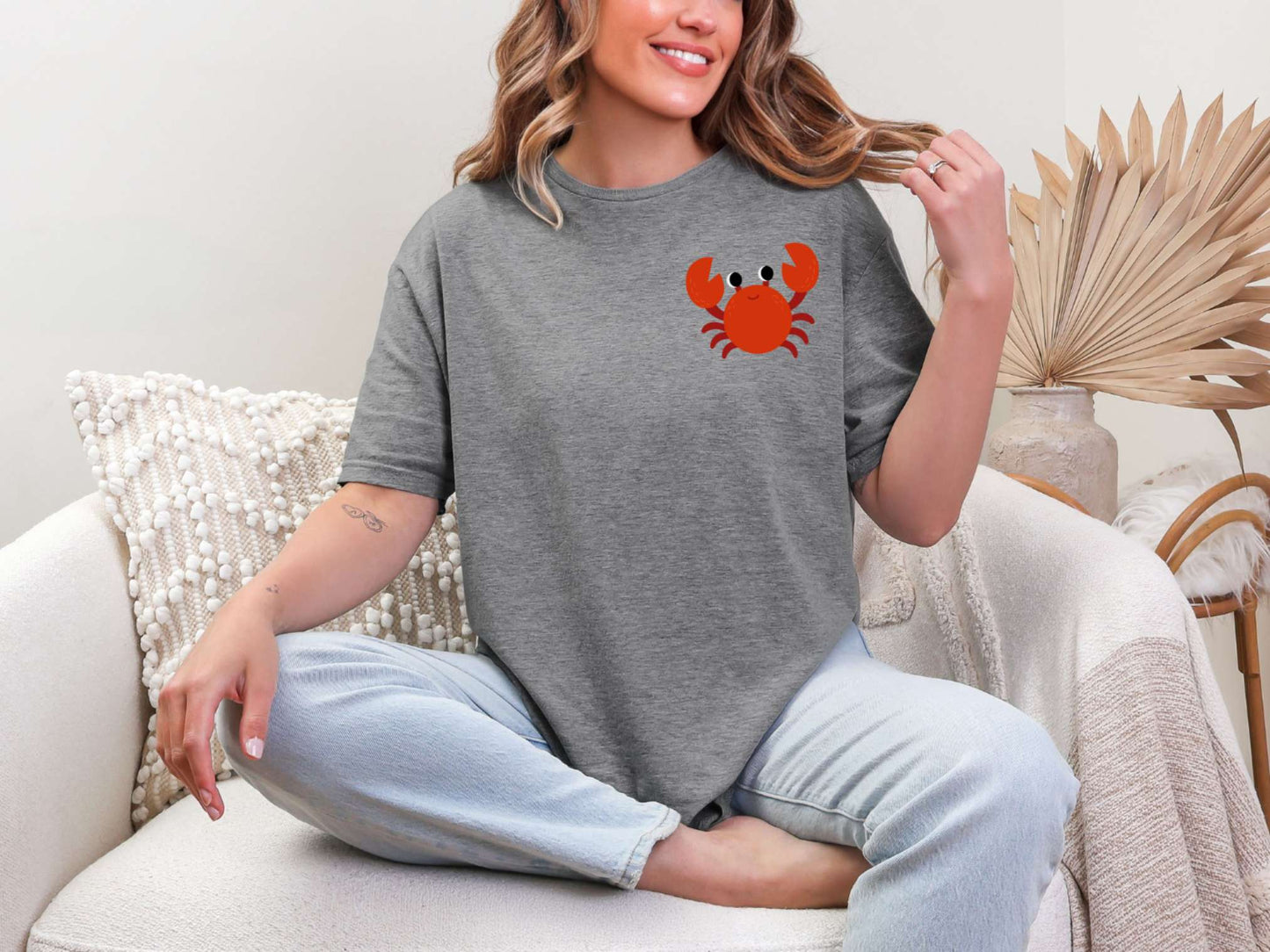 Coral Claws 🦀 T-Shirt [Unisex]