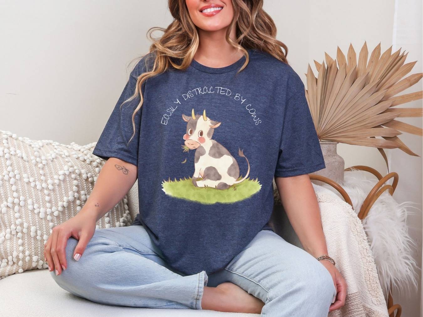 Easily distracted by Cows T-Shirt [Unisex]