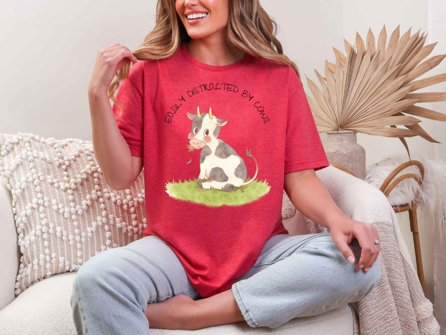Easily distracted by Cows T-Shirt [Unisex]