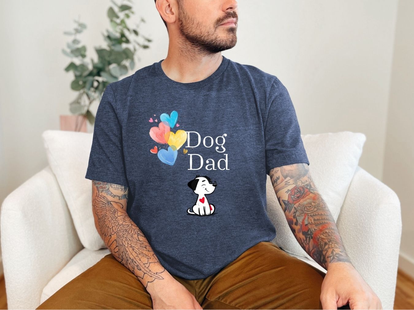 Dog Dad T-Shirt [Unisex]