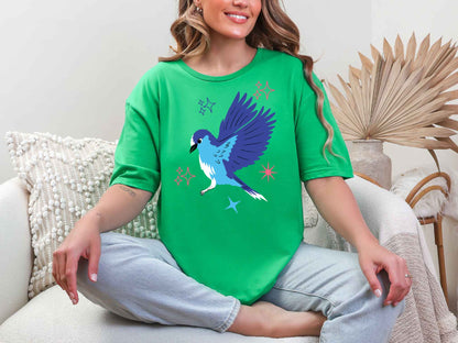 Blue Flare T-Shirt [Unisex]