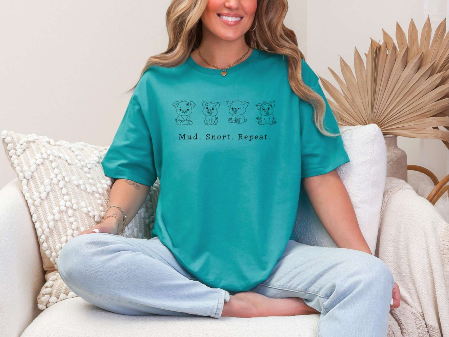 Mud. Snort. Repeat. T-Shirt [Unisex]