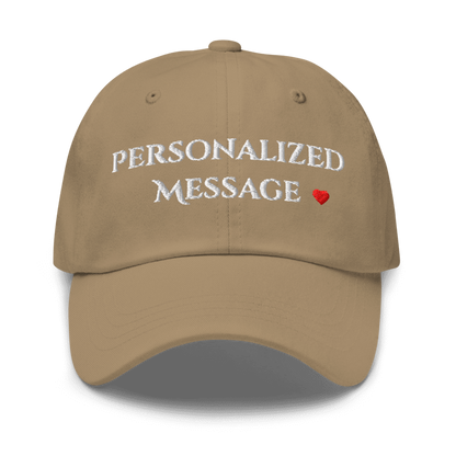 Custom Embroidered Dad Hat