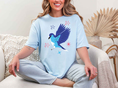 Blue Flare T-Shirt [Unisex]