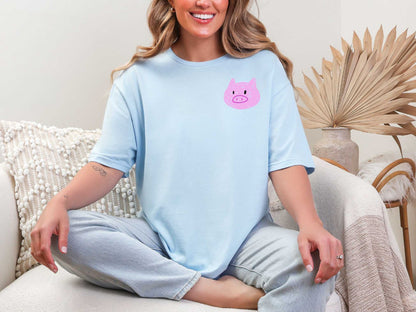 Patchwork Pig 🐷 T-Shirt [Unisex]