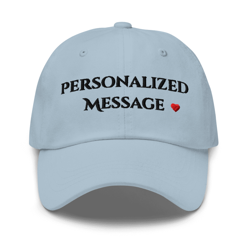 Custom Embroidered Dad Hat