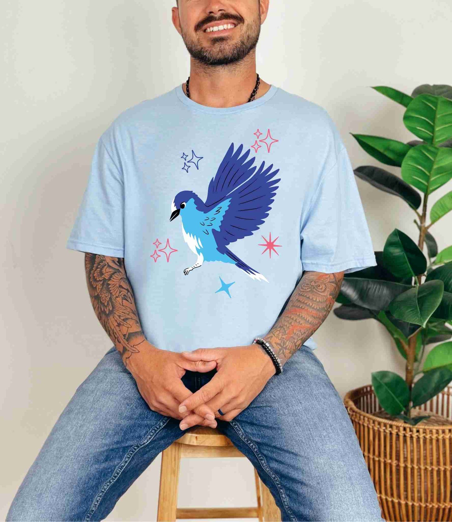 Blue Flare T-Shirt [Unisex]