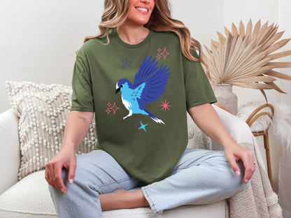 Blue Flare T-Shirt [Unisex]