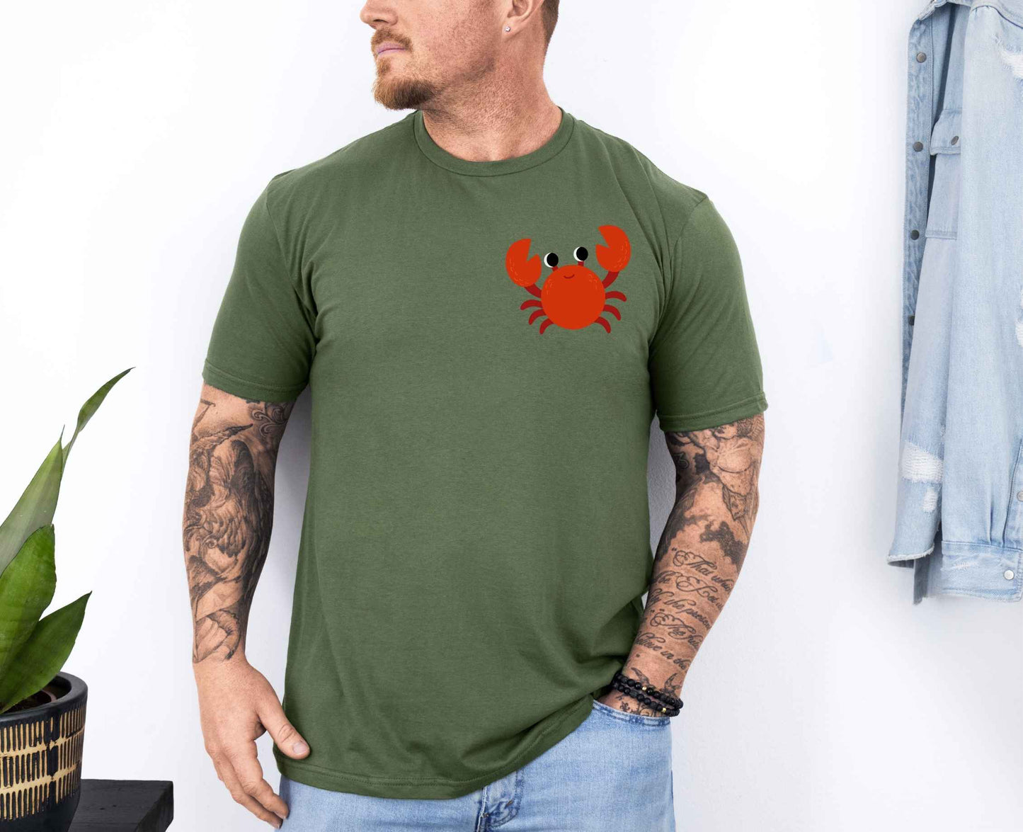 Coral Claws 🦀 T-Shirt [Unisex]