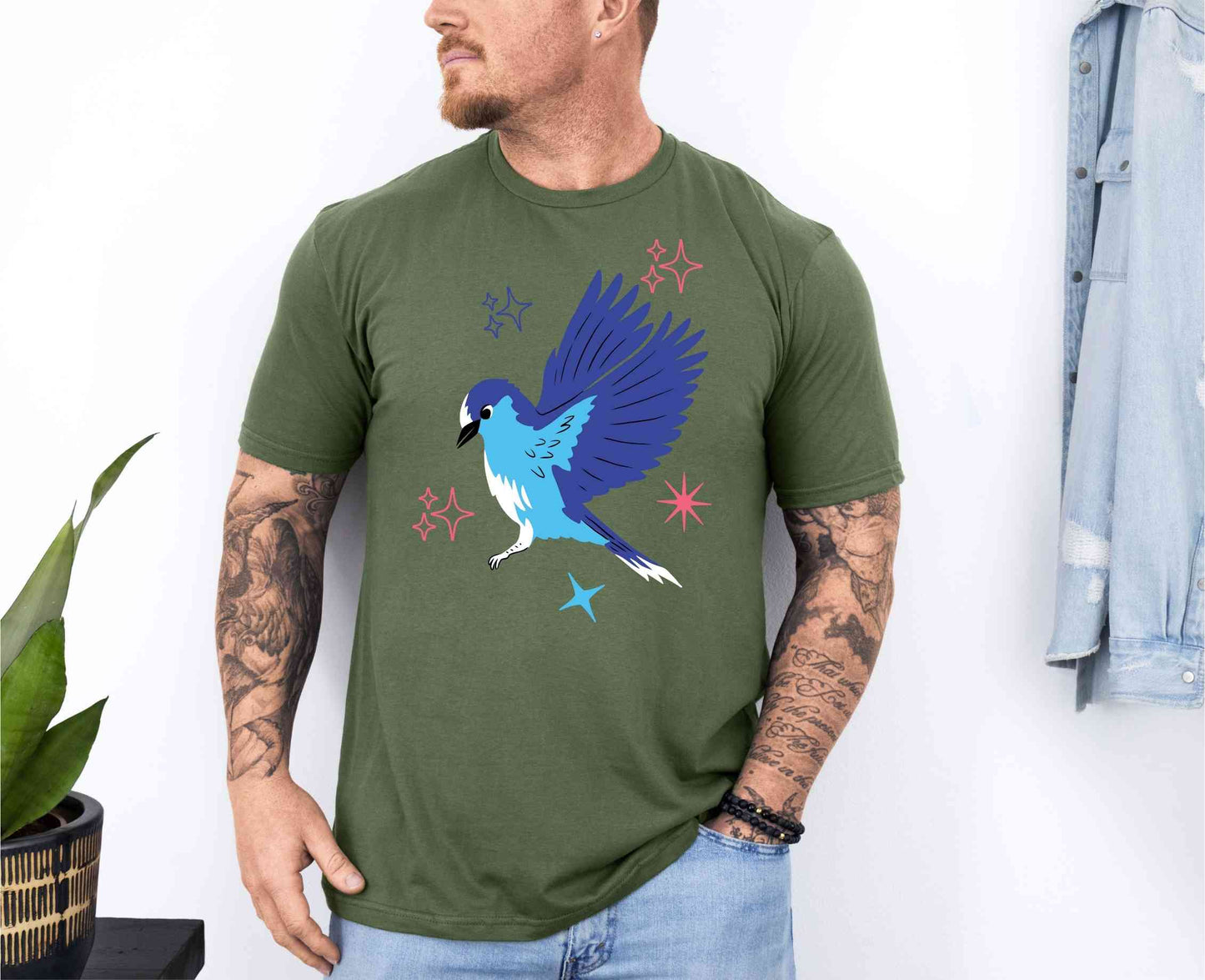 Blue Flare T-Shirt [Unisex]