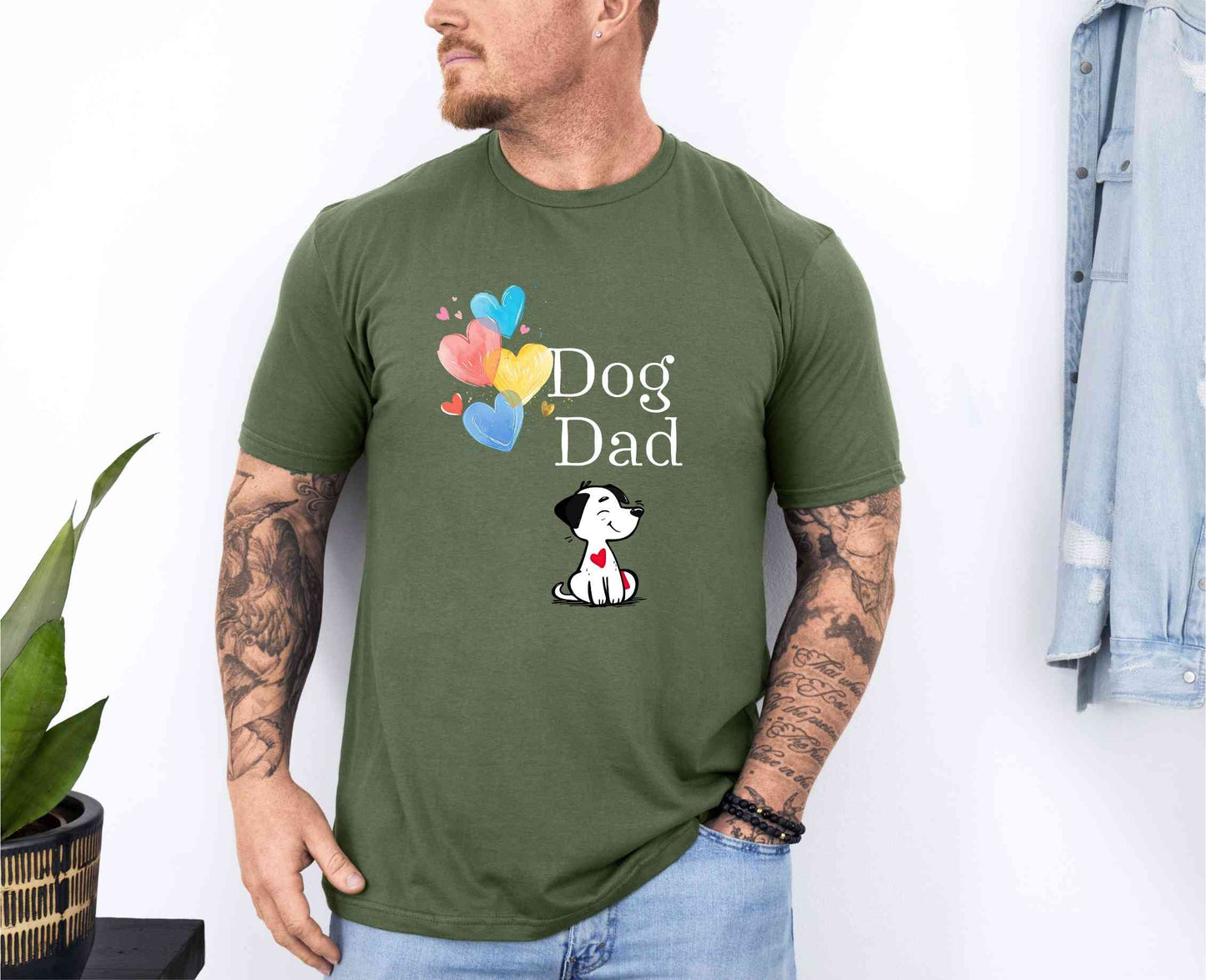 Dog Dad T-Shirt [Unisex]