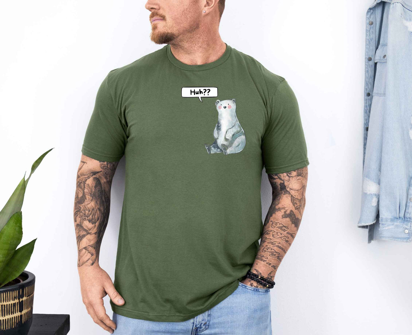Huh?? 🐻‍❄️ T-Shirt [Unisex]