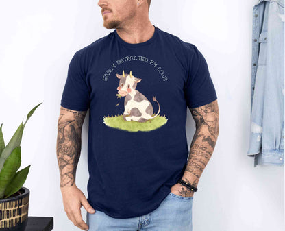 Easily distracted by Cows T-Shirt [Unisex]
