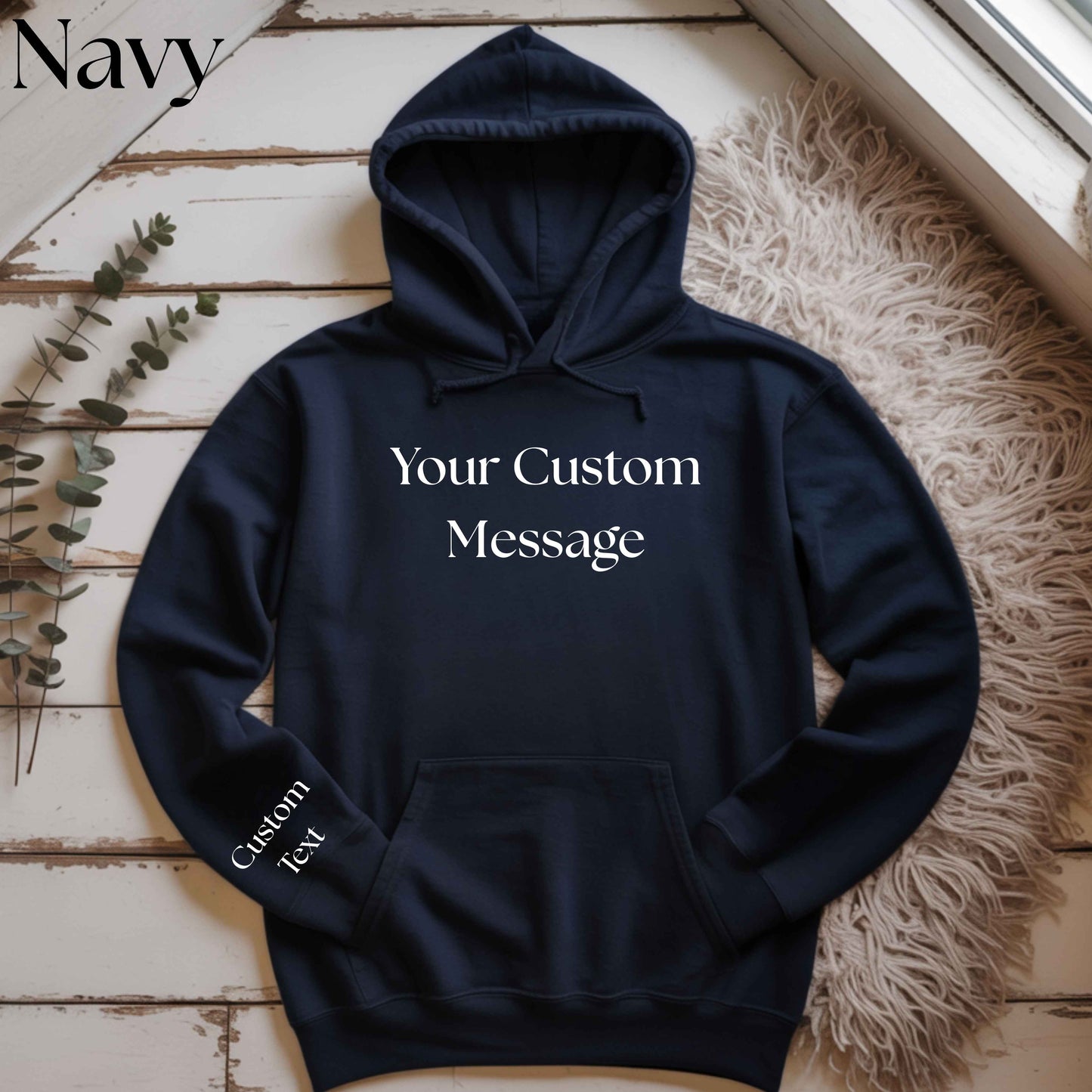 Custom Embroidered Hoodie [Unisex]
