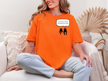 World domination plans T-Shirt [Unisex]