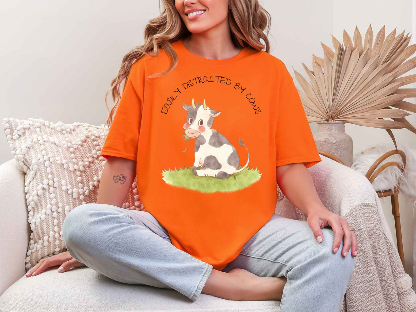 Easily distracted by Cows T-Shirt [Unisex]