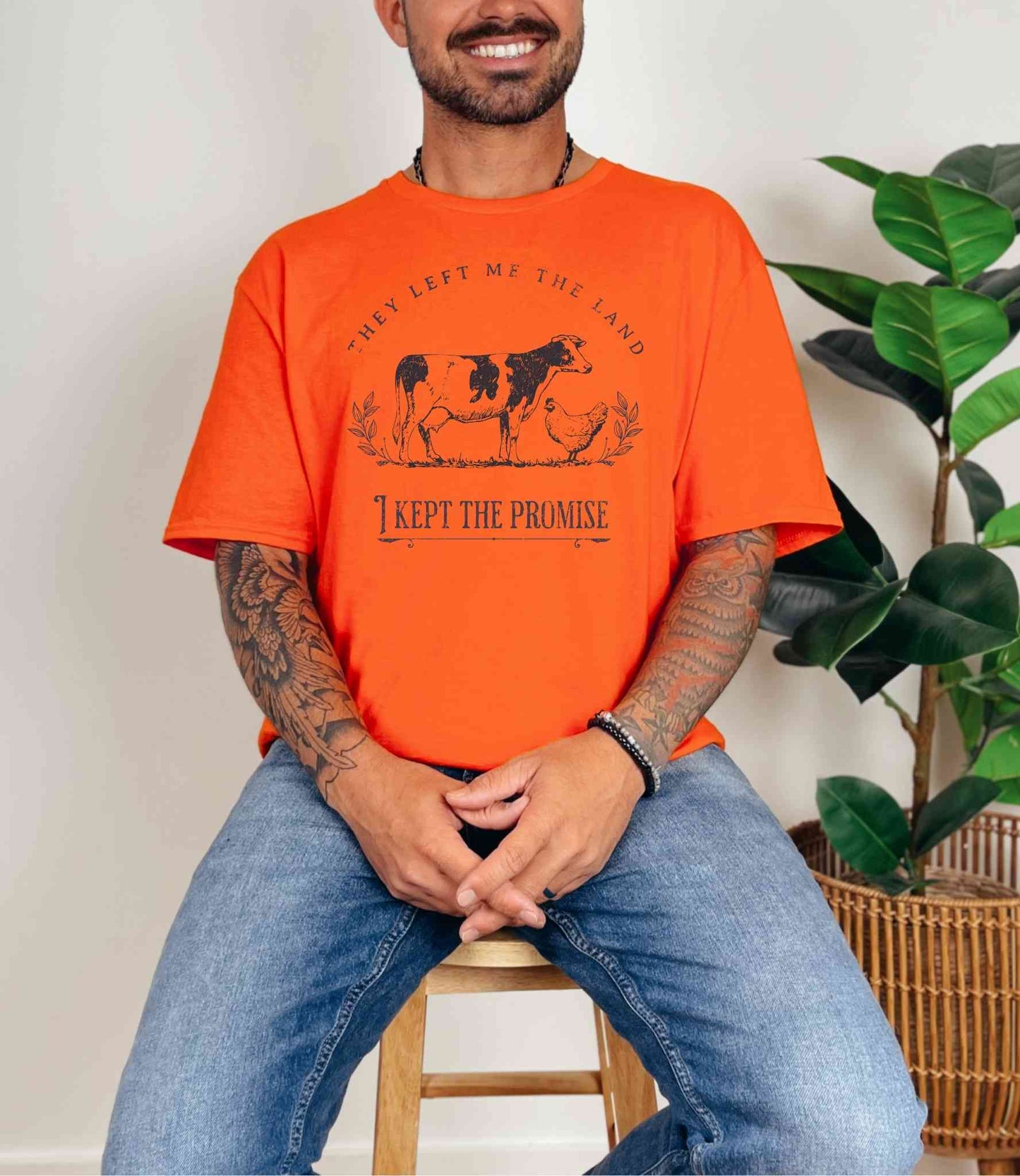 They left me the land T-Shirt [Unisex]