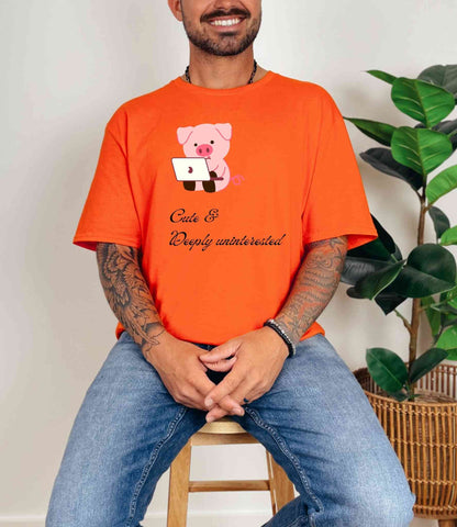 Cute & deeply uninterested T-Shirt [Unisex]