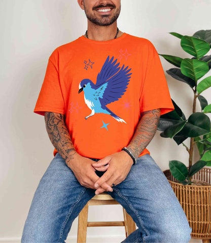 Blue Flare T-Shirt [Unisex]