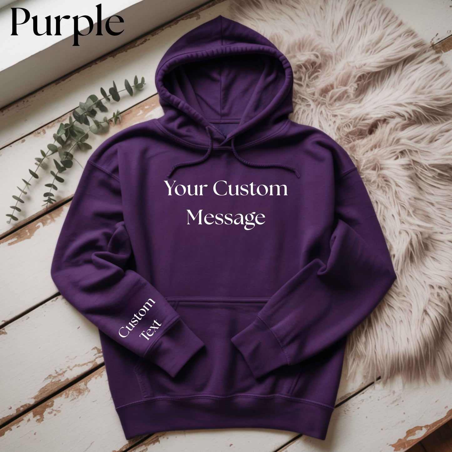 Custom Embroidered Hoodie [Unisex]