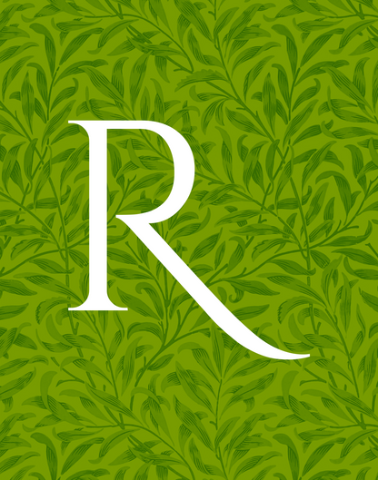 Art Print: Alphabets [N - Z]