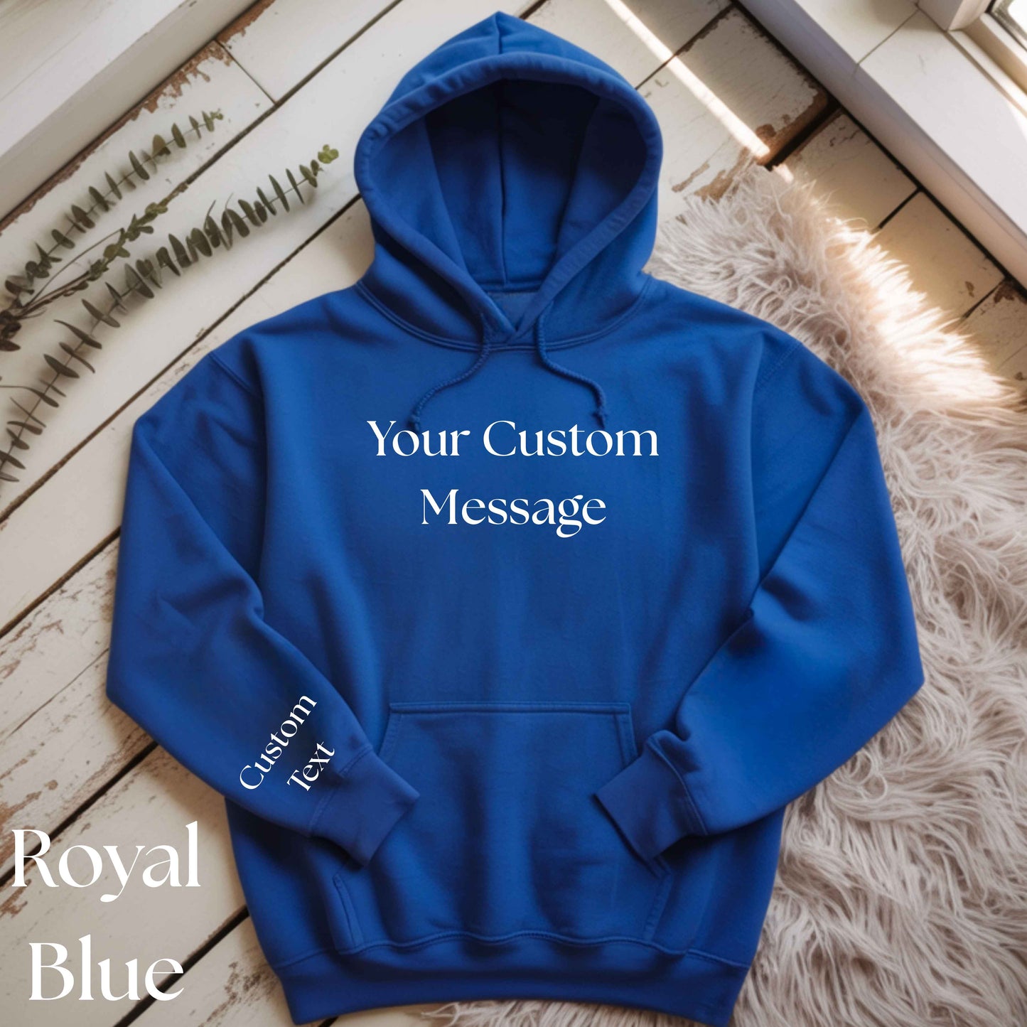 Custom Embroidered Hoodie [Unisex]