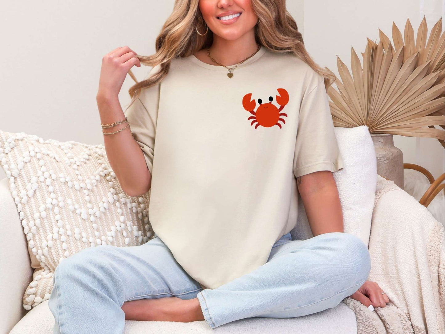 Coral Claws 🦀 T-Shirt [Unisex]