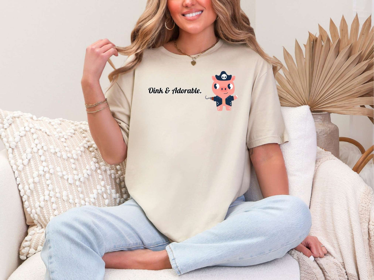 Oink & Adorable T-Shirt [Unisex]
