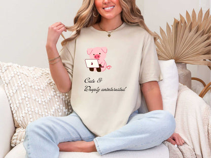 Cute & deeply uninterested T-Shirt [Unisex]