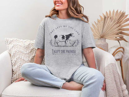 They left me the land T-Shirt [Unisex]
