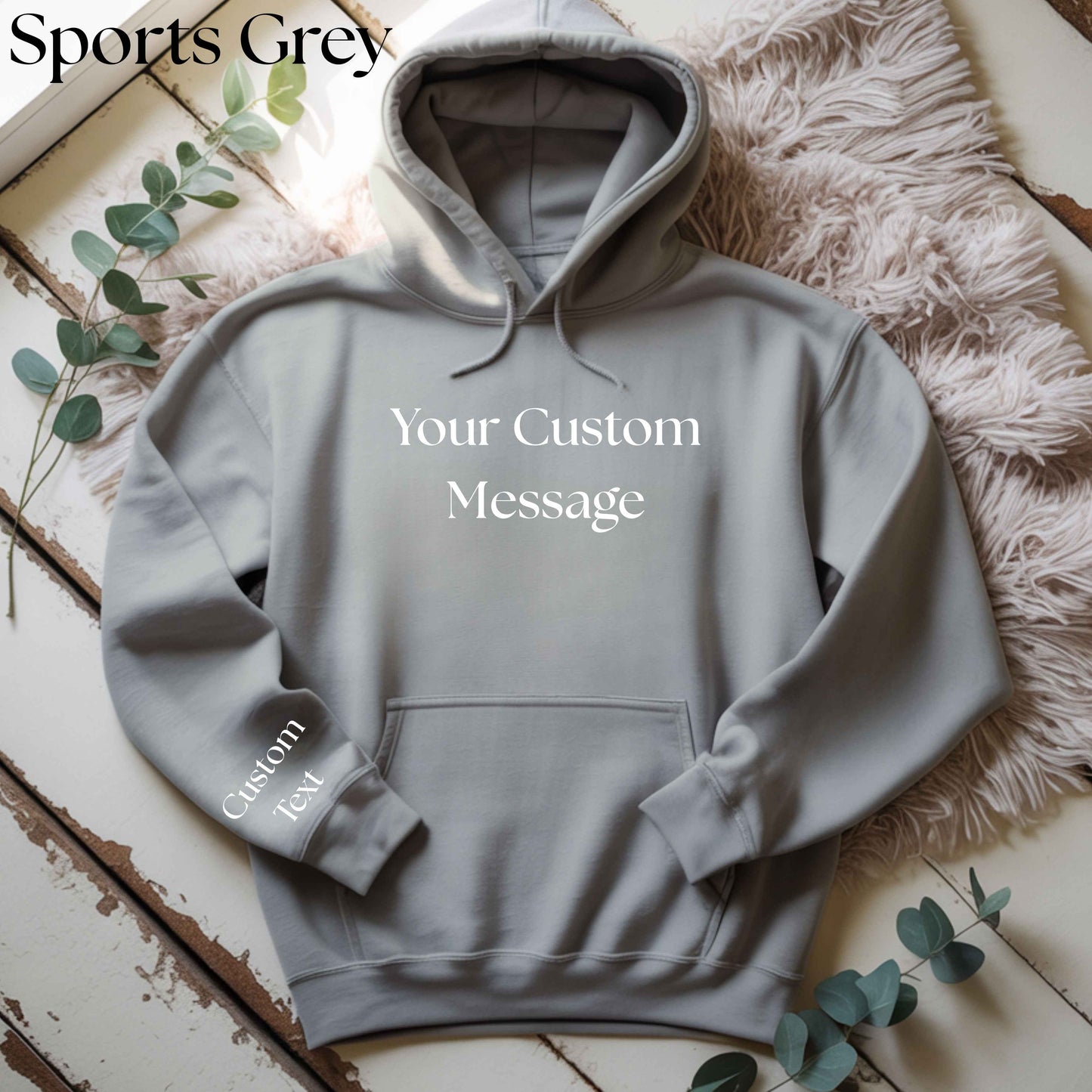 Custom Embroidered Hoodie [Unisex]